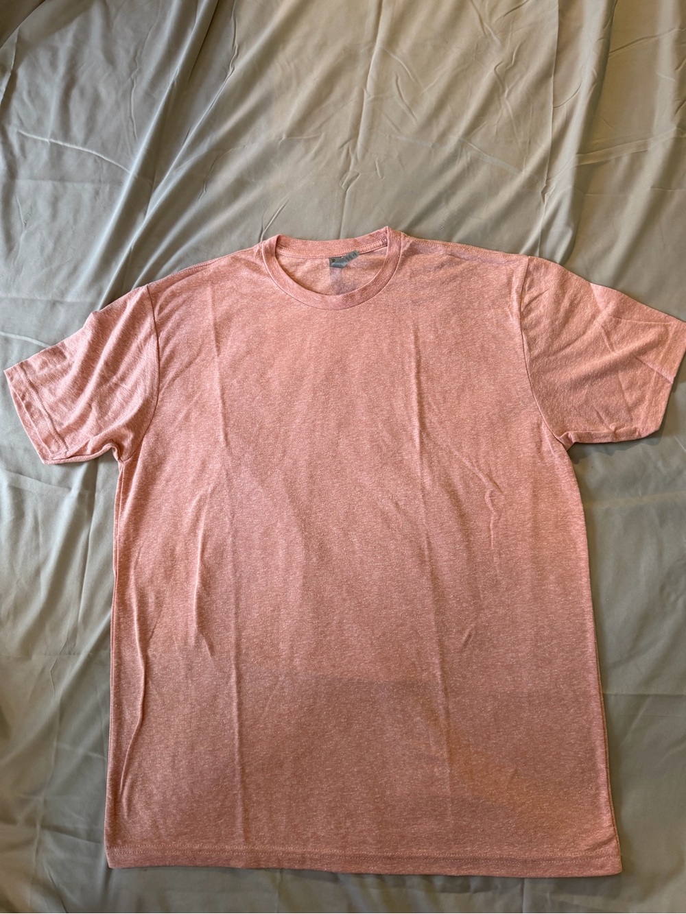 Next Level Apparel Heathered Rose Short Sleeve Crew Tee